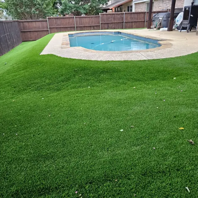 Artificial Turf Around Pool Surround Dallas Tx V2