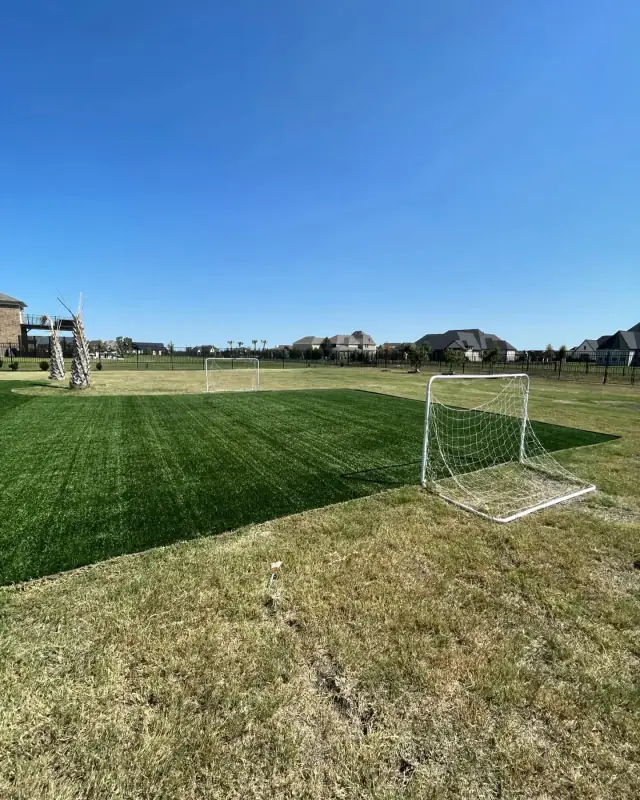 Artificial Turf Lawn Soccer Goal Frisco Tx V3