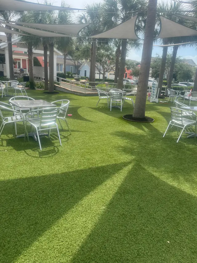 Commercial Turf Courtyard Patio Dallas Tx V3